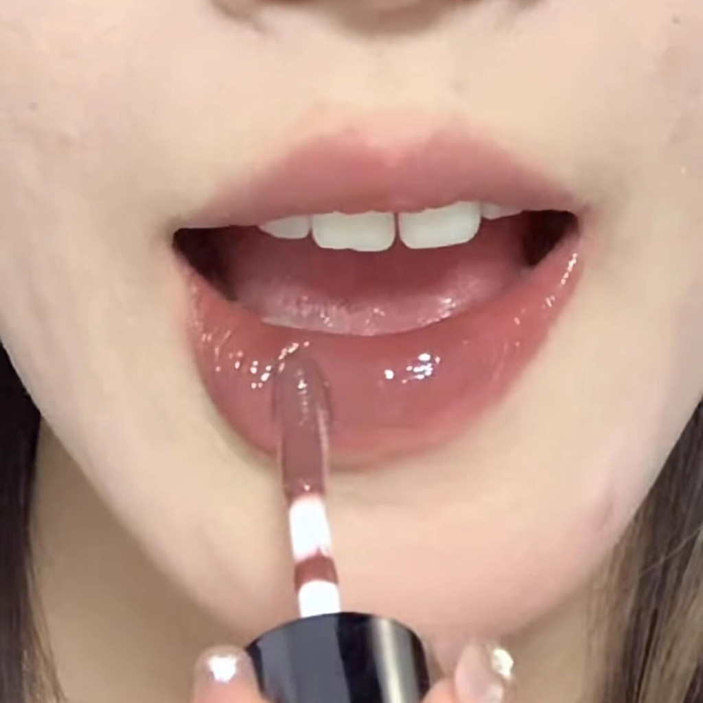 Cinza roxo boca marrom esta onda ganha muito frio sentimento mestre espelho esmalte labial nova cor 015 baixa saturação