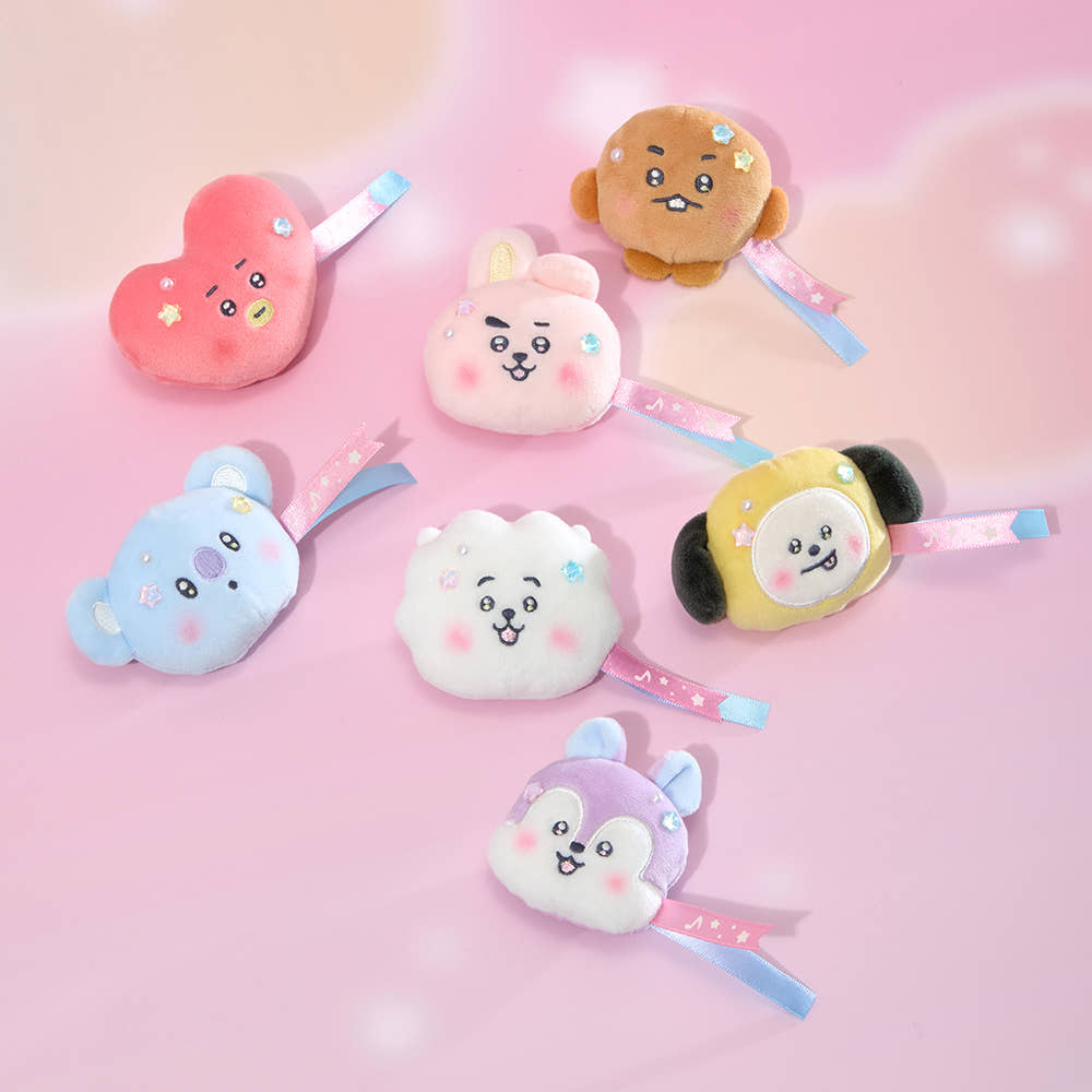 BT21 BTS Beyond the Journey Doll Badge Alfinete De Lapela Colecionável Oficial K-Pop