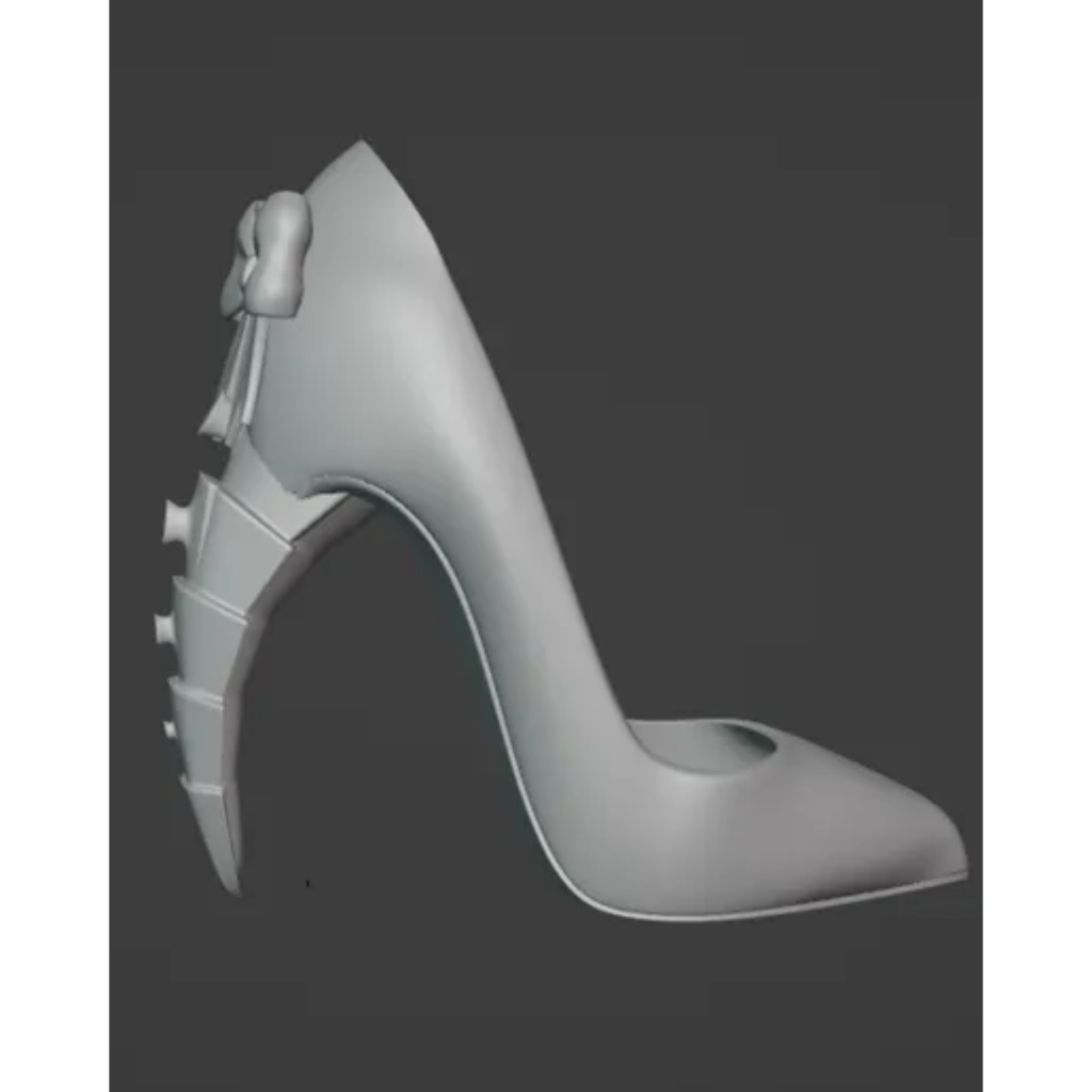 Par Sapato Esqueleto para Boneca Monster High Impresso em 3D