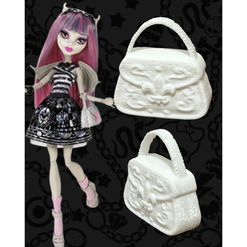 Bolsa Monster High Rochelle Goyle | Reposição Impressão 3D Acessório para Boneca Para Personalização