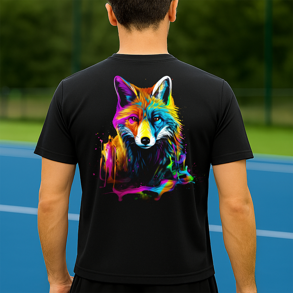 Camiseta Dry Fit Masculina Estampada Lobo Deiitado P ao GG Leve Respirável Academia Treino