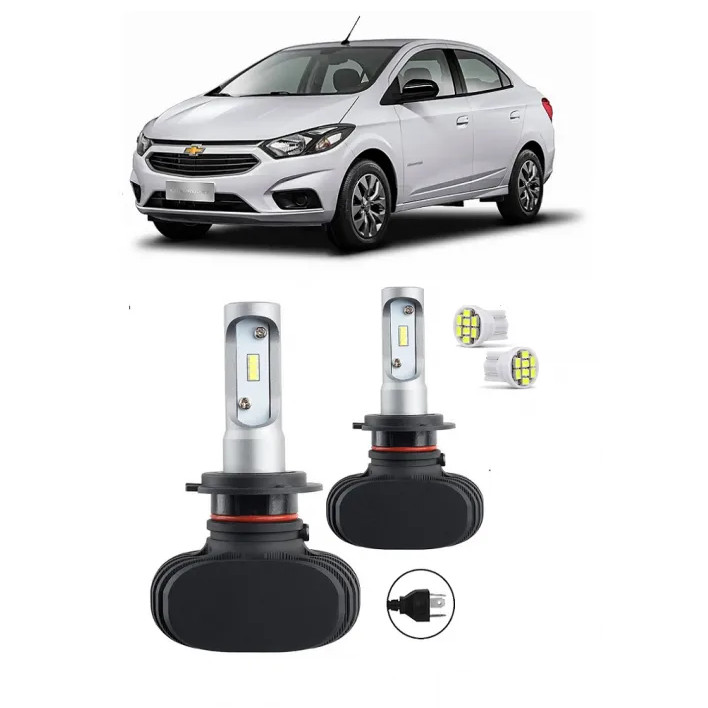 Par Lampada UltraLed Farol Prisma 2013 2014 2015 2016 2017 2018 2019 2020 6000K