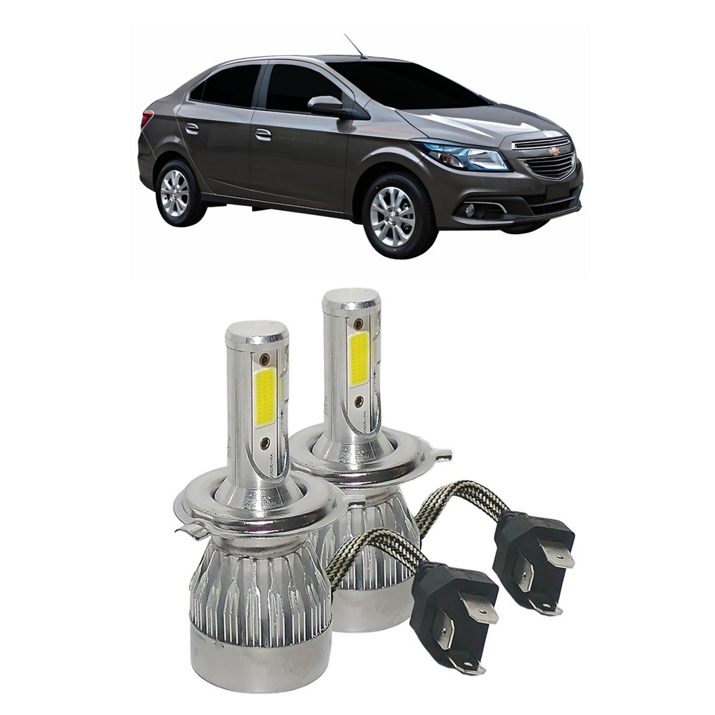 Par Lampadas Super LED Farol Prisma 2013 2014 2015 2016 6000k H4