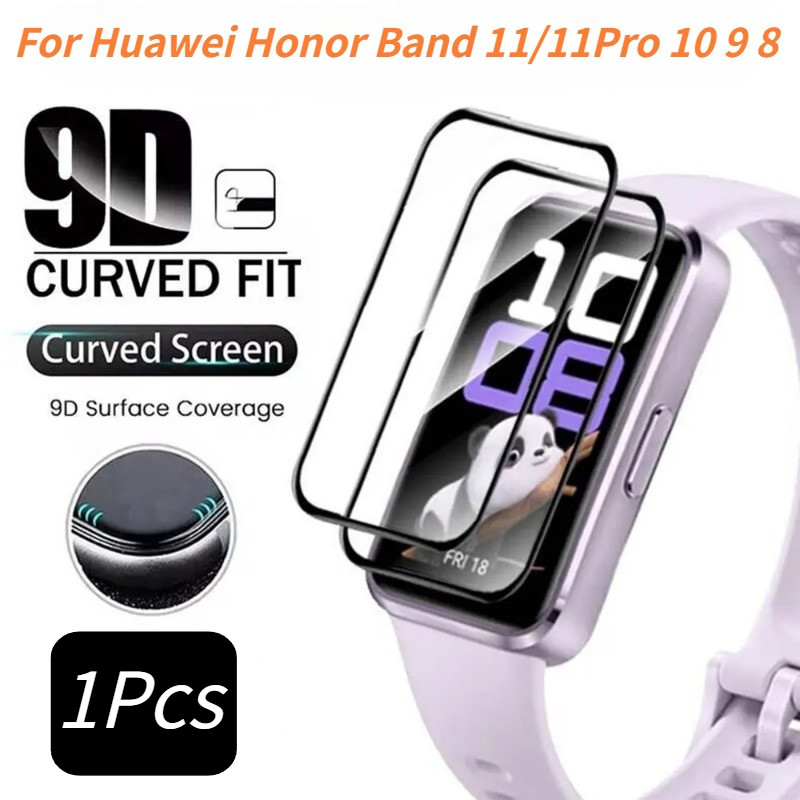 Protetor De Tela Para Huawei Band 11 Pro Anti-Arranhões Curvado Cobertura Completa Honor 11 10 9 Película Protetora Ultr