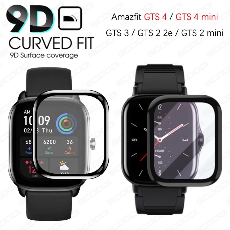 Película Protetora De Cobertura Total Curvada 3D Para Huami Amazfit GTS 4 4mini 3 2 2e 2Mini Smartwatch Tela HD Filme
