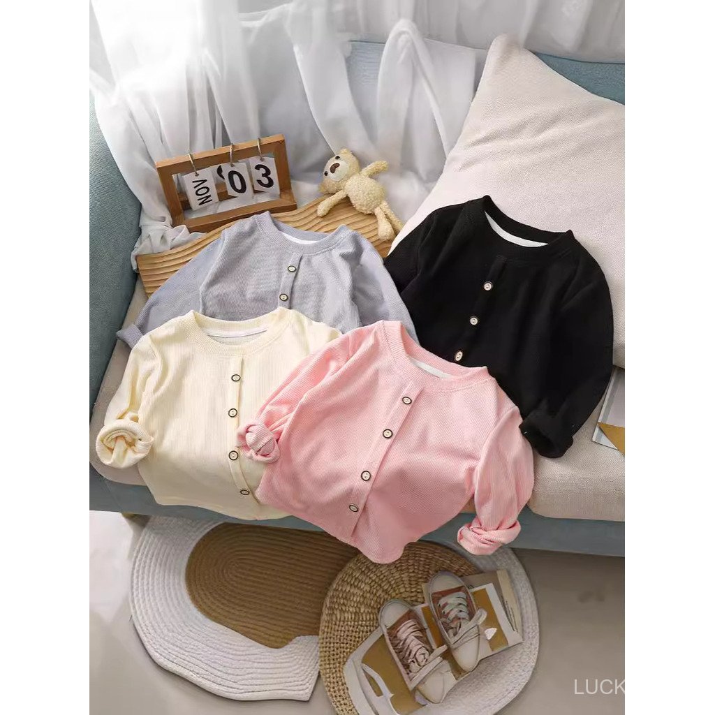 [New children's clothing]Japan is long T Free shipping on qualifying orders Sweet long-sleeved dress for girls T Knitted