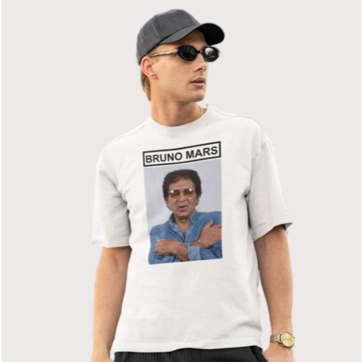 Camiseta Masculina Estampa Engraçada Cantores Tecido Premium 100% Algodão
