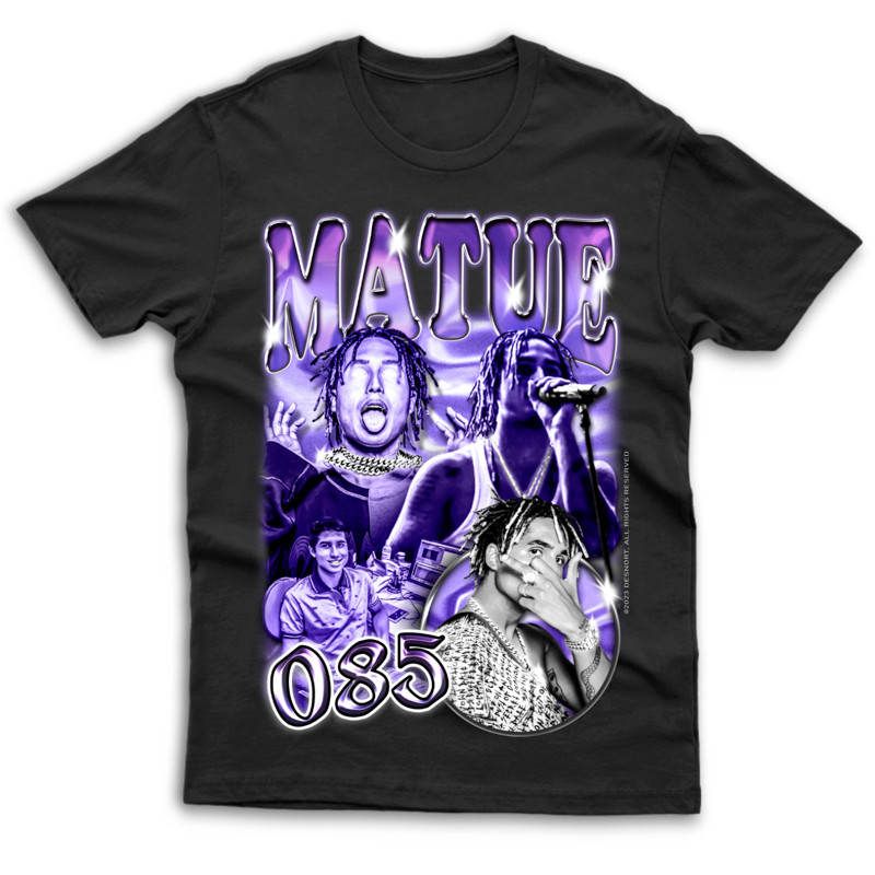 Camiseta Basica Matue 085 Cantor Trap Camisa 100% Algodão Com Envio Rápido 01