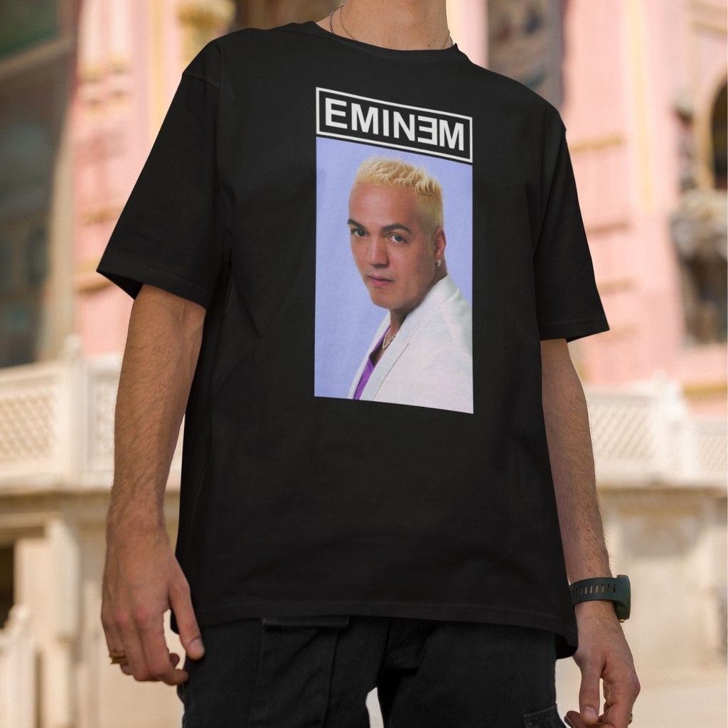 Camiseta Algodão Eminem Meme Belo Cantor Humor Zoeira Traição