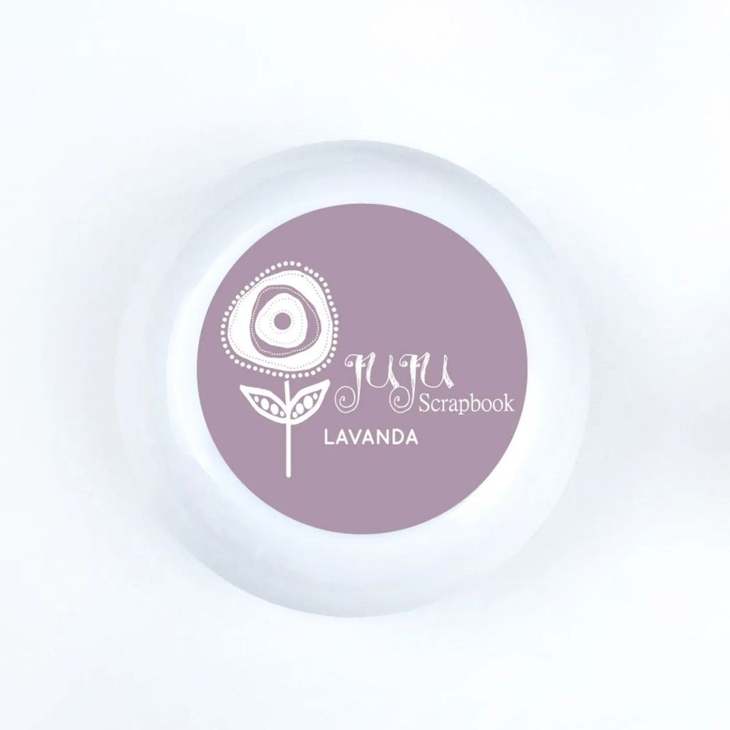 Carimbeira Pigment Ink Juju Scrapbook Cor:Lavanda
