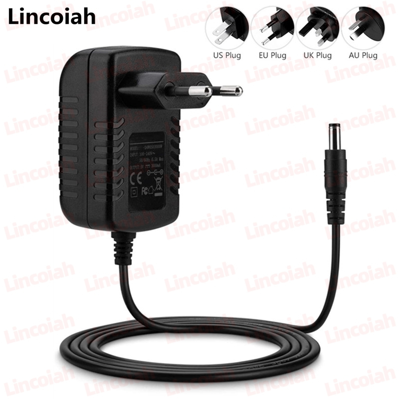 Carregador Adaptador De Alimentação AC/DC 12V 1A/2A 1M Fonte Para Roteadores CCTV/TV Plus/WIFI/DVD