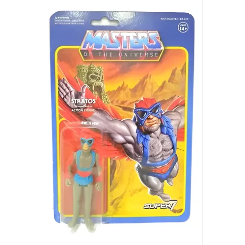 Masters Of The Universe Stratos Winger Warrior-super 7