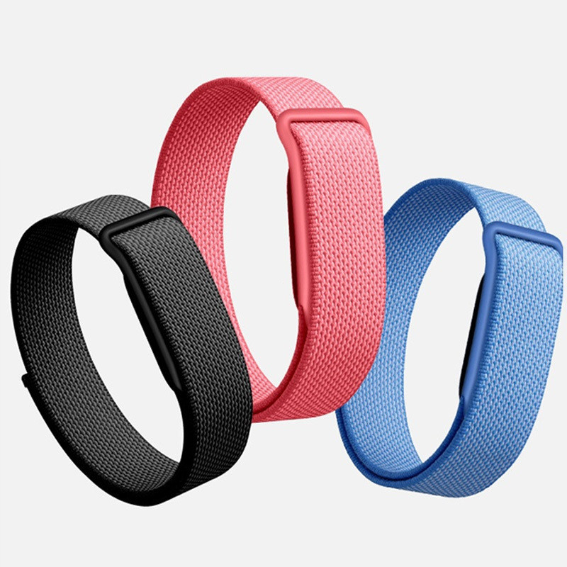 2026Para google Fitbit Pulseira De Ar Náilon Loop Cinta Substituição Acessórios fit bit smartwatch
