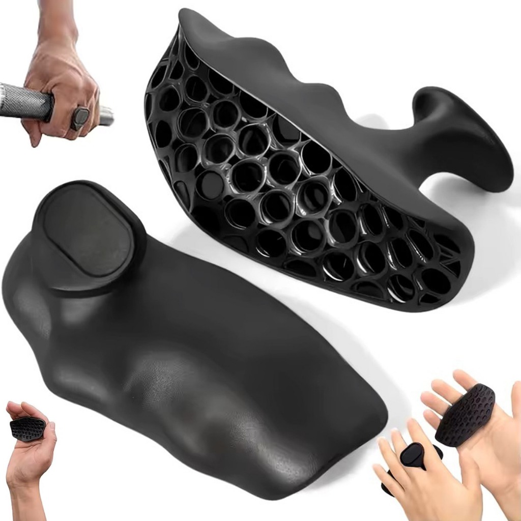 Luva Musculação Academia Hand Grip Protetor Treino Mão Calos Strap Palma Antiderrapante Ergonômica Resistente flexível