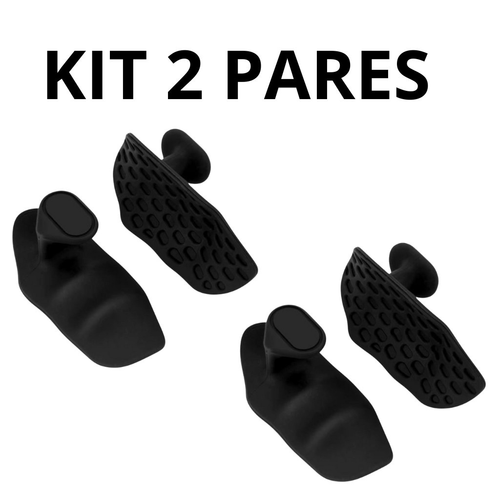 KIT 2 Pares Luva De Academia Strap Anti Calos Protetor de Palma