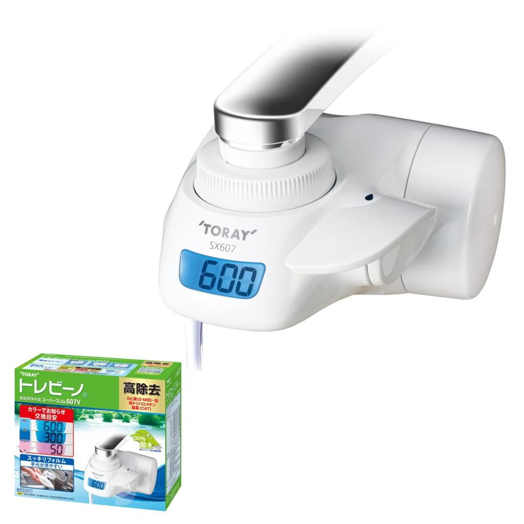 Torey Trebino Direct Connect Faucet Water Purifier (High Removal/30% Water Savings) PFOS/PFOA Organic Fluorine Compound