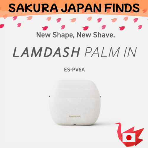 Barbeador Masculino PANASONIC LAMDASH PALM IN ES-PV6A de Alta Qualidade e Desempenho Superior - Direto do Japão