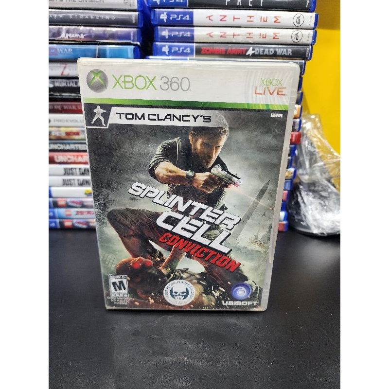 Jogo para Xbox 360 Original Usado Splinter Cell Conviction