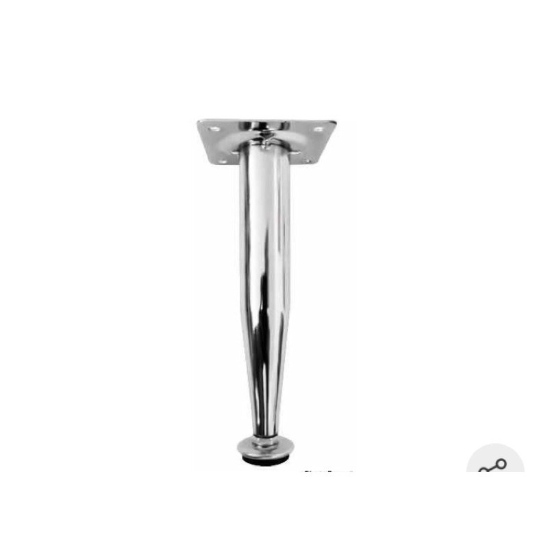 Pé Para Móveis 18 Cm Ferro  04 Unid. Caad