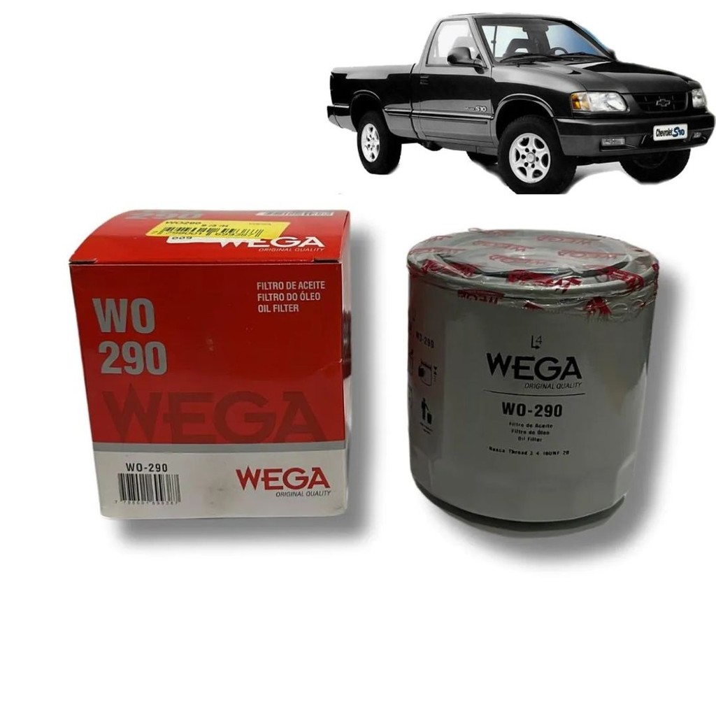 Filtro de Óleo Wega S10 Blazer Turbo Diesel  Sprinter 310D