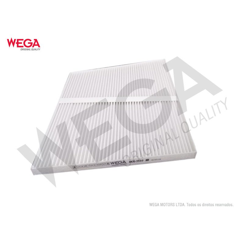 Filtro de cabine Wega AKX 3550
