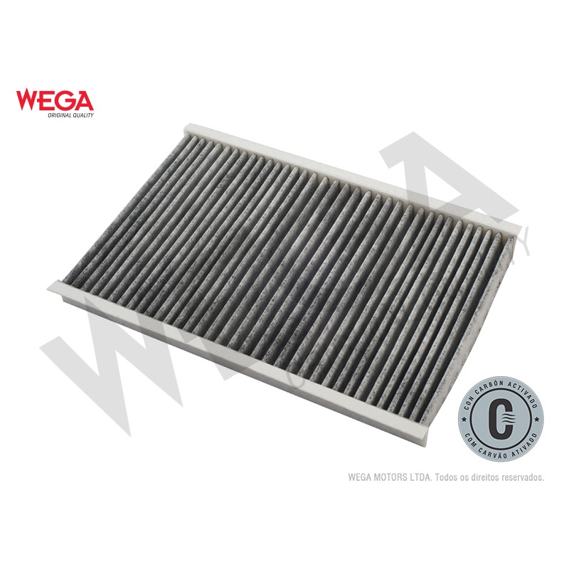 Filtro de cabine Wega AKX 35323/c com carvão ativo