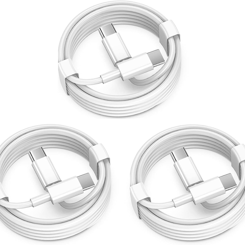 3 Uni Cabo Usb C Para Tipo C 1 Metro Cabo Para Carga Dados Transferência Rápida