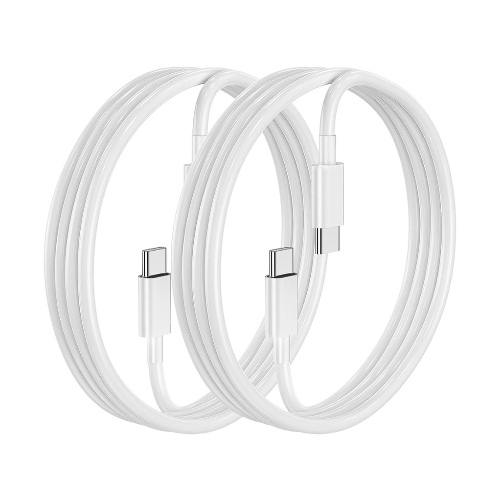 Kit 2 Cabos USB-C Tipo C Carga Dados Transferência Rápida 1 Metro