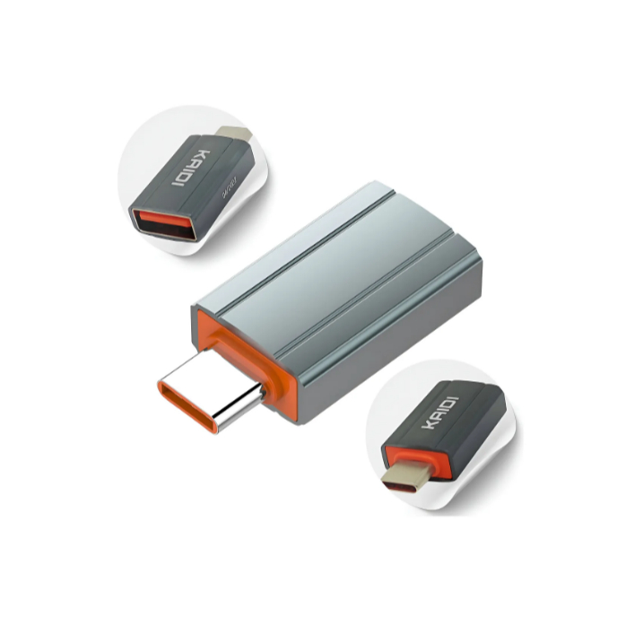 Adaptador OTG Tipo C para USB Transferência de dados KAIDI KD-2524C