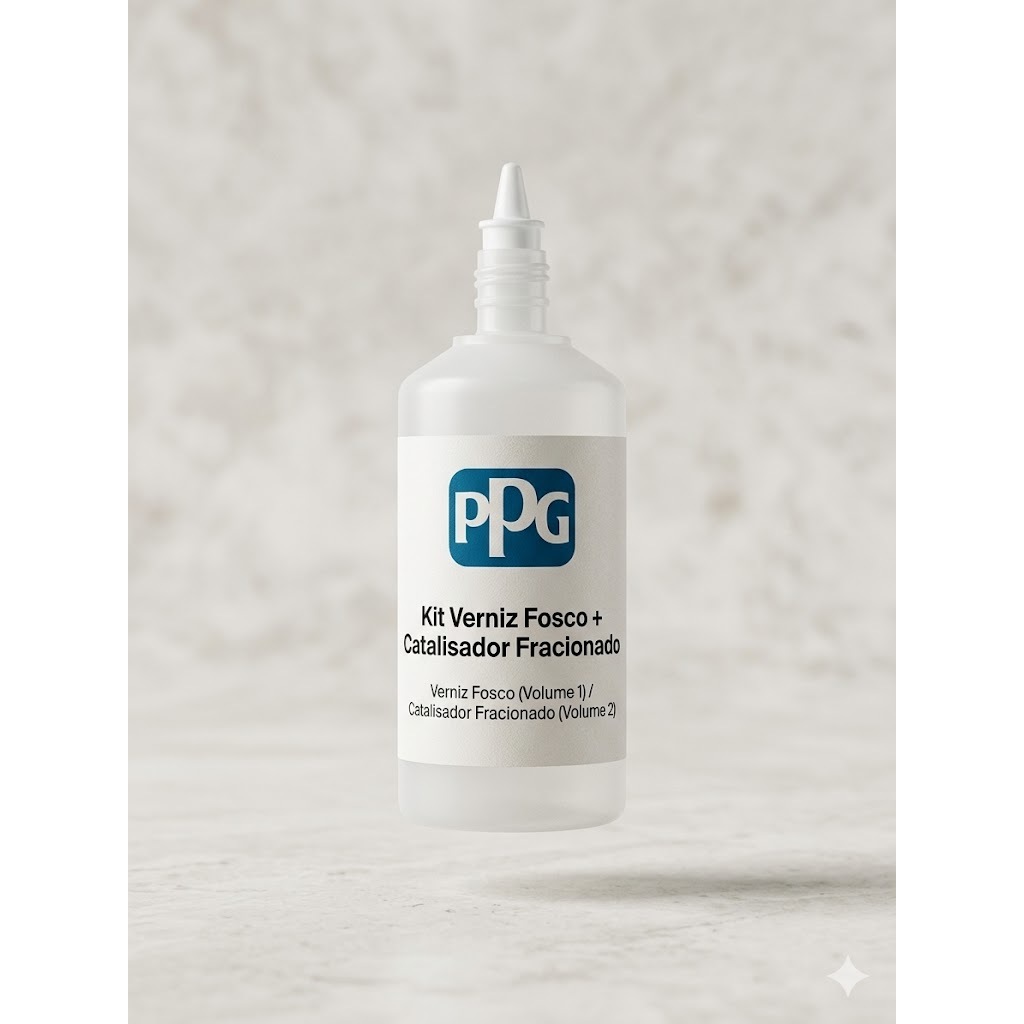 Kit Verniz Fosco + Catalisador Fracionado 100ml / 200ml / 400ml