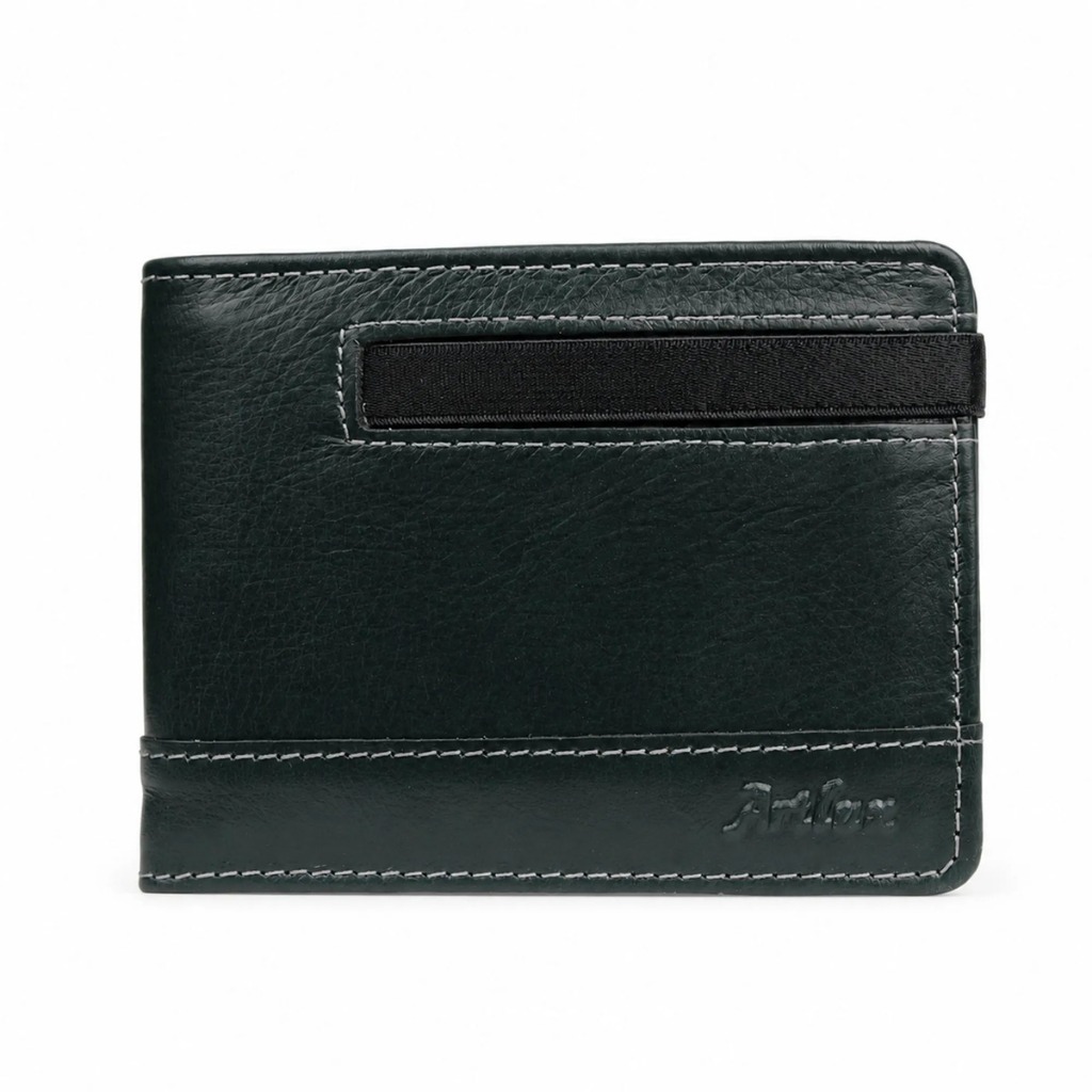 Carteira Masculina em Couro para CNH com Elástico RFID Artlux 3077