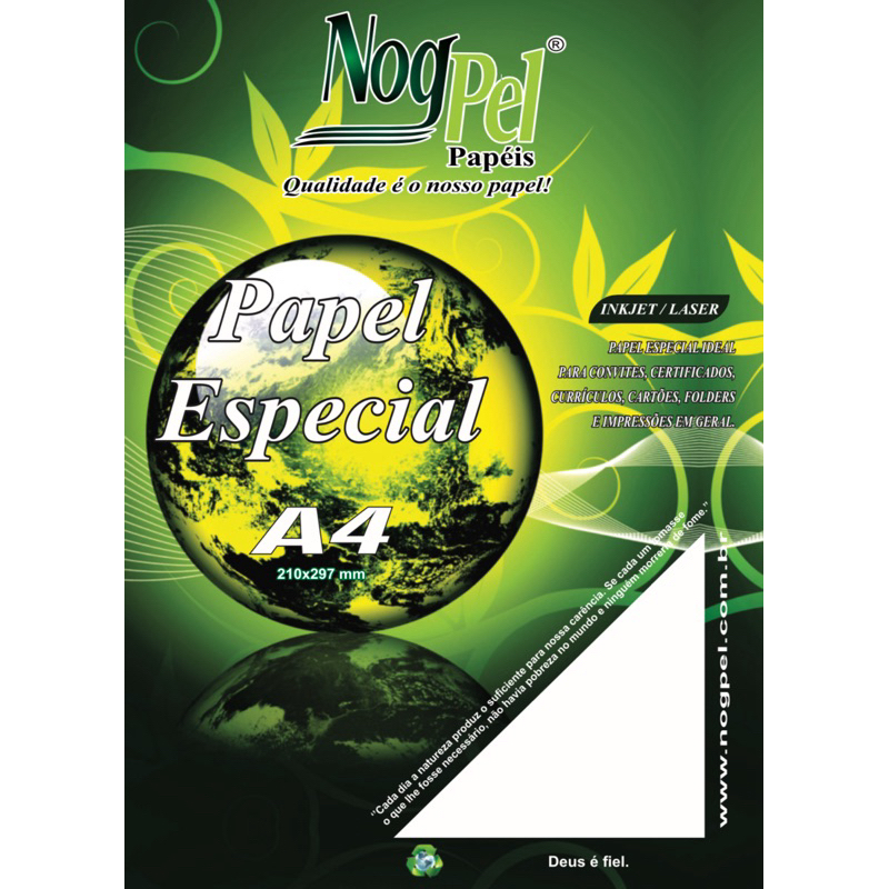 Papel 180g Offset kit até 1000 folhas Sulfite Opaline Diplomata Branco