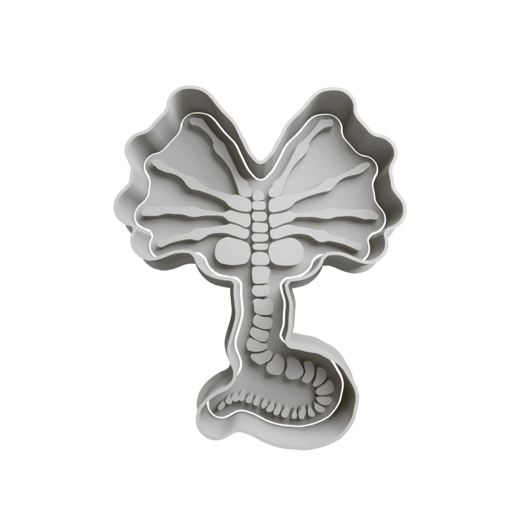 Cortador De Biscoito Facehugger - Alien