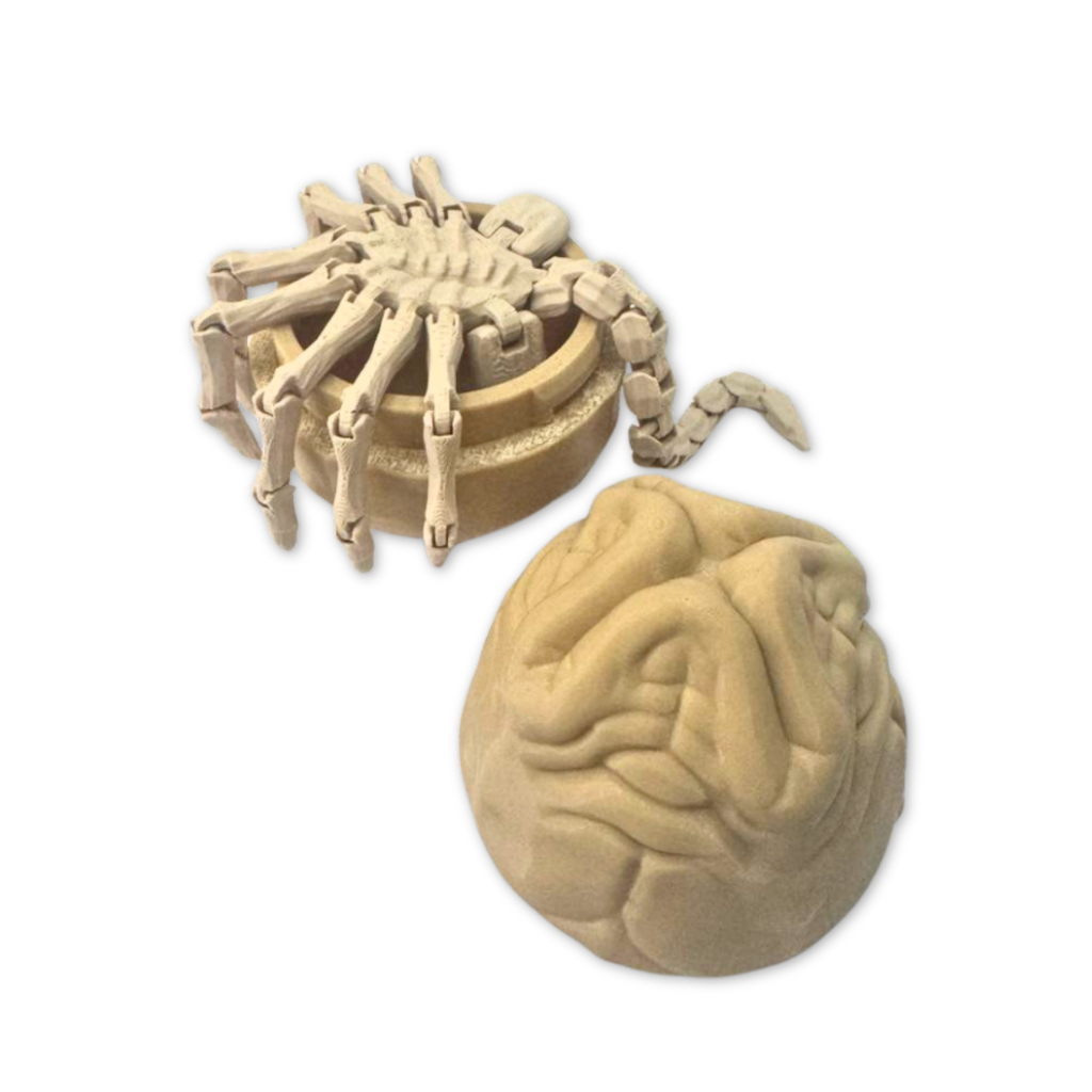Ovomorfo Alien + Facehugger Articulado | Impressão 3D | Colecionável Decoração Geek