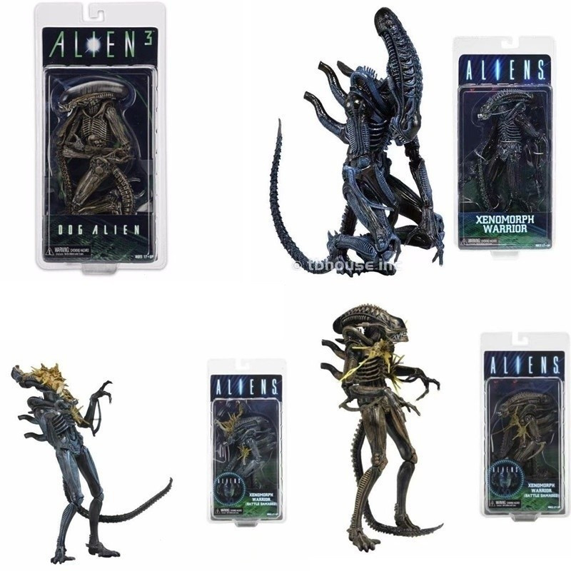 NECA Alien vs Predator : Requiem AVP Aliens Toys Facehugger Modelo Bonecas Quarto Espaço Filmes De Terror Decoração Figu