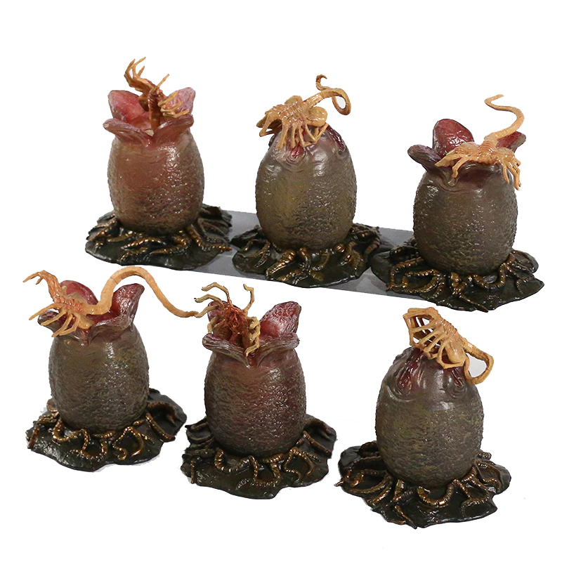 Alien Eggs Facehuggers Ovos Da Rainha 4 Cm Alienigena Hiya