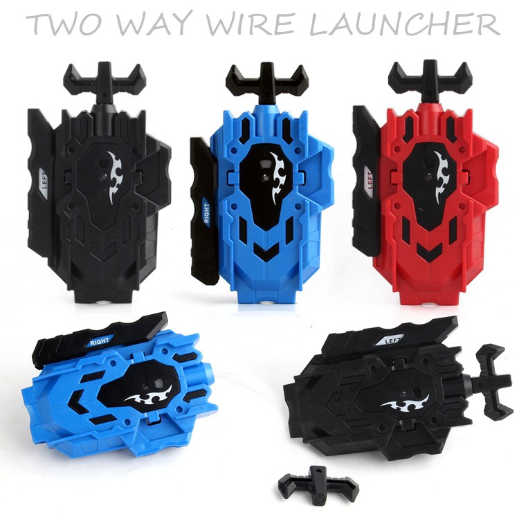 Burst Spinning Top Ripcord/String Bey Two Way Wire Launcher Grip Starter Brinquedo Infantil