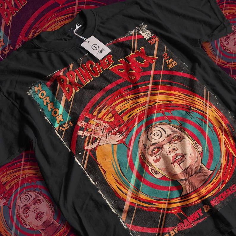Camiseta Masculina Feminina Aesthetic Bring Her Back Filme T-shirt Vintage Horror Streetwear