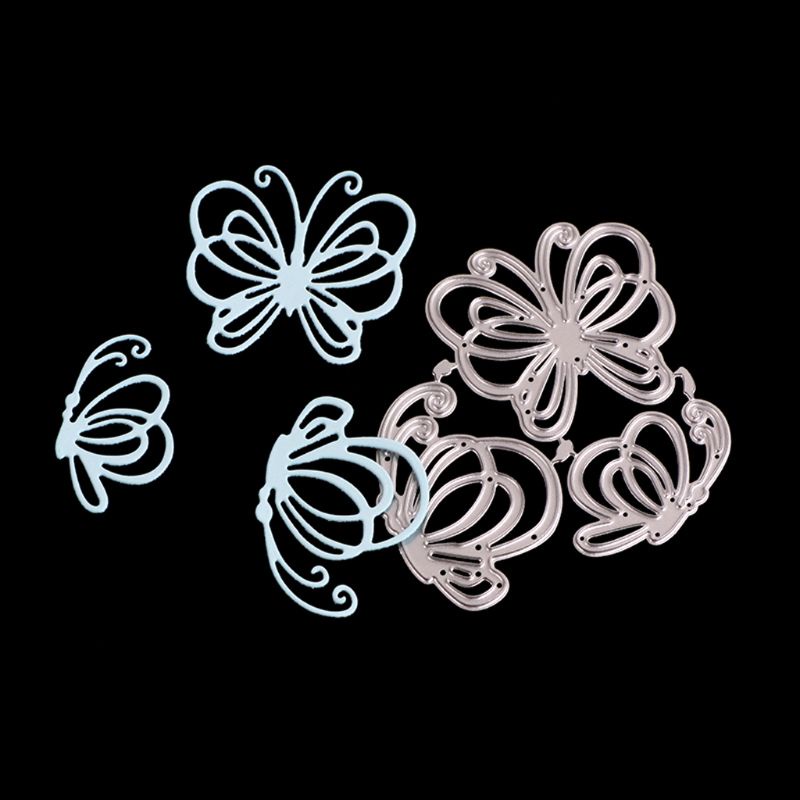 Molde Corte Metal Borboleta / Para Scrapbooking / / Carimbo