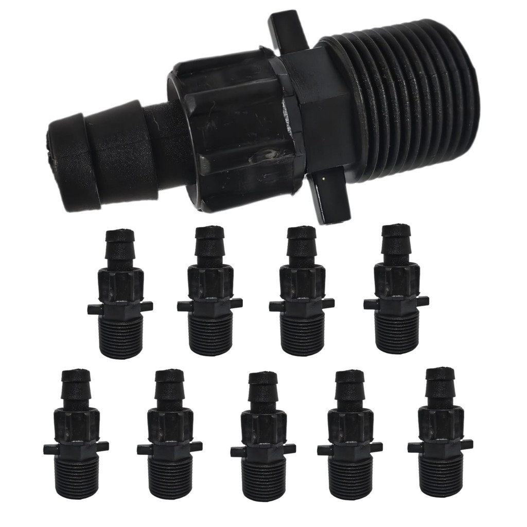 KIT 10 Un. Conector Inicial Rosca 3/4
