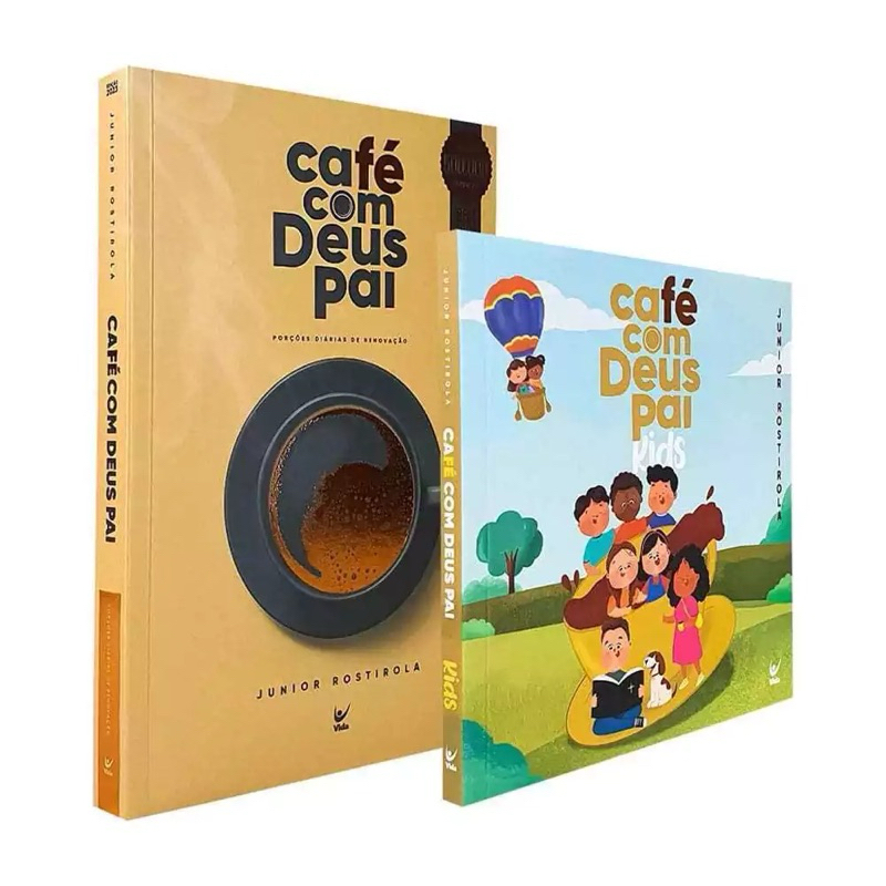 Livro Devocional Cefé com Deus Pai 2023+ Café Com Deus Pai Kids