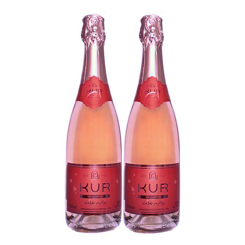 Combo De 02 Unidades De Gaseificados 0,0% Kur Rosé