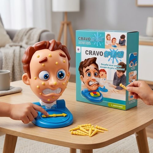 Jogo Infantil Tira Cravos Divertido Seguro Estimula Coordinacao Motora Reflexos