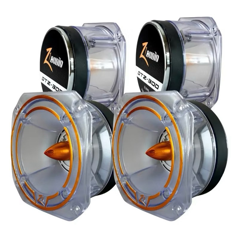 Kit 4 Drive Z1 DTZ300 Zetta acrílico golden 8 ohms com 4 unidades