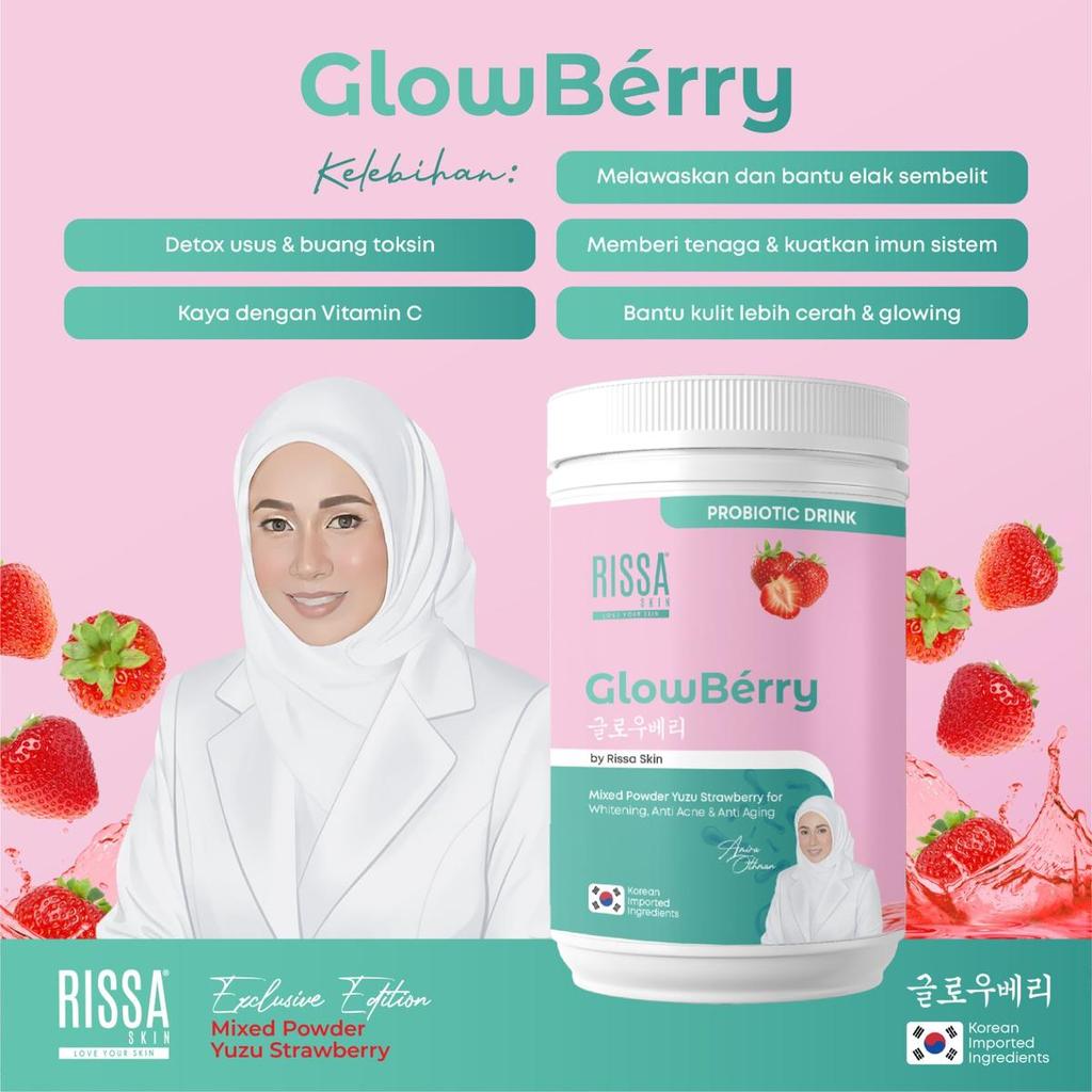 NOVO RISSASKIN - PREBIÓTICO GLOWBERRY (INGREDIENTE IMPORTADO DA CORÉIA)