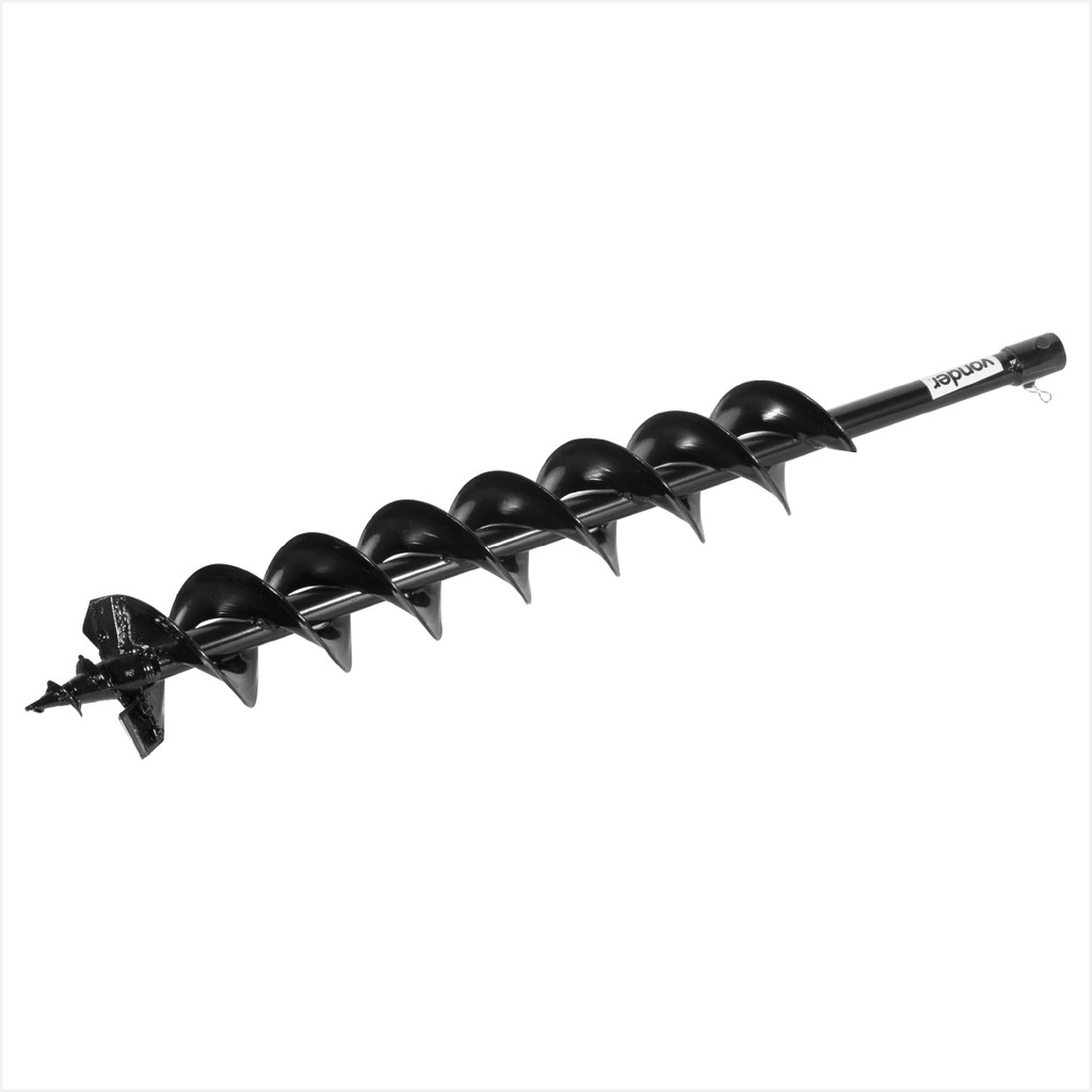 Broca espiral duplo para perfurador de solo 100 mm x 800 mm - Vonder