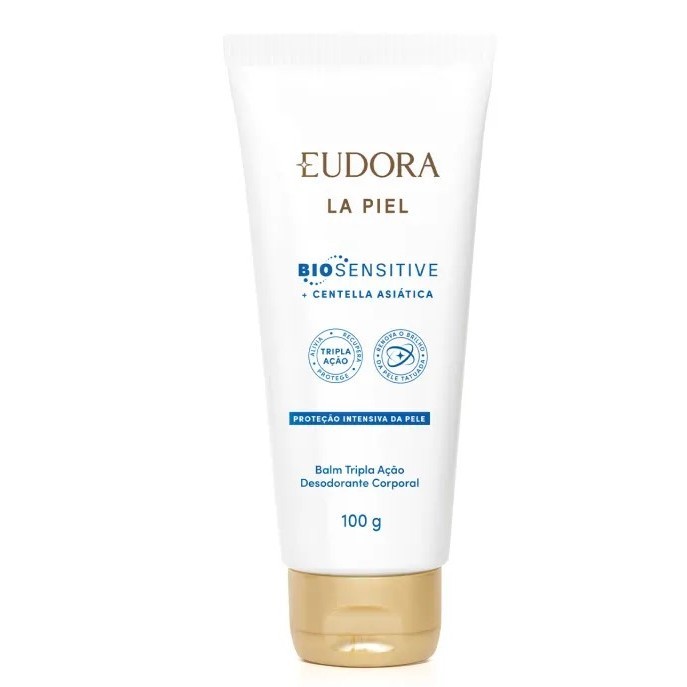 Balm Tripla Ação Desodorante Corporal La Piel Biosensitive + Centella Asiática 100g
