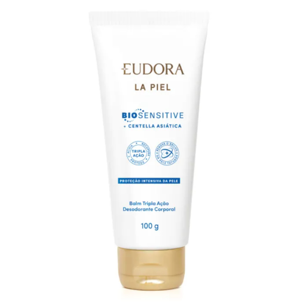 Balm Tripla Ação Desodorante Corporal La Piel Biosensitive + Centella Asiática, 100g