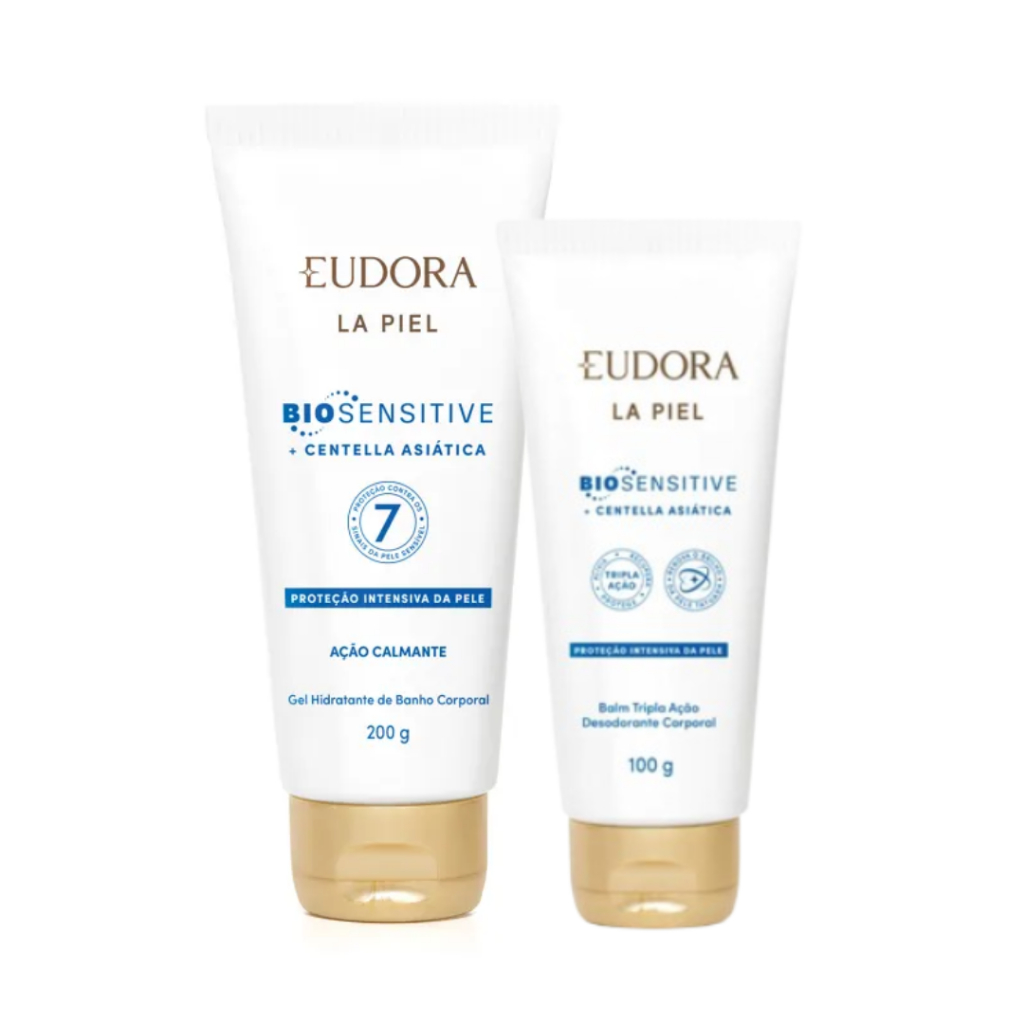 BALM TRIPLA AÇÃO DESODORANTE +GEL HIDRATANTE DE BANHO  LA PIEL