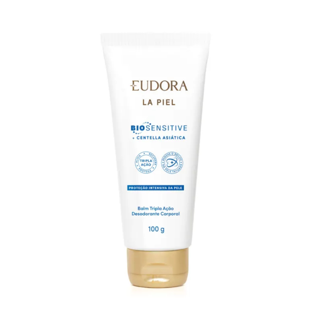 Balm Tripla Ação Desodorante Corporal La Piel Biosensitive + Centella Asiática 100g